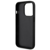 Etui Karl Lagerfeld KLHCP14XSANKCPK na iPhone 14 Pro Max 6.7" hardcase - czarne Saffiano Karl&Choupette