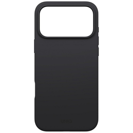 Etui UNIQ Lino do iPhone 17 Pro Magclick Charging szary