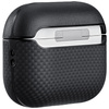 Etui PITAKA Aramid Fiber do AirPods Pro  3 czarno-szary