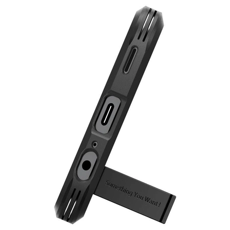 Etui Spigen Rugged Armor na Samsung Galaxy A15 4G / 5G - czarne