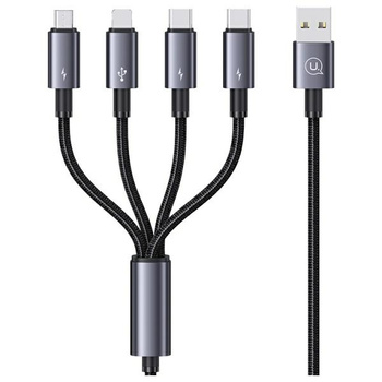 USAMS KABEL 4W1 USB-C DO LIGHTNING MICROUSB DO SMARTFONÓW 1,2M 15W