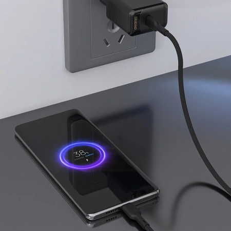 DUDAO KABEL LIGHTNING 30W DO IPHONE 1M Z USB-C DO ŁADOWANIA I PRZESYŁU