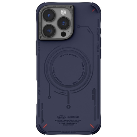 Skinarma etui Mecha iPhone 16 Pro 6.3 Magnetic Charging granatowy/navy