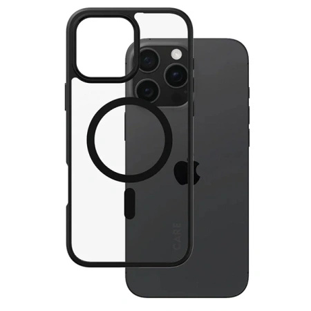 Etui CARE by PanzerGlass Flagship Urban Case z MagSafe na iPhone 16 Pro Max - przezroczyste