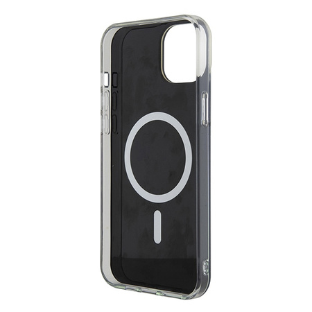 GUESS POKROWIEC MAGNETYCZNY DO IPHONE 15 14 13 DO MAGSAFE HARDCASE RAINBOW