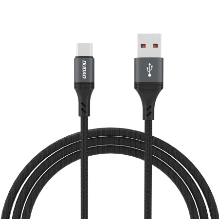 DUDAO KABEL USB-A USB-C 5A 1,2M DO SZYBKIEGO ŁADOWANIA TELEFONÓW I LAPTOPÓW
