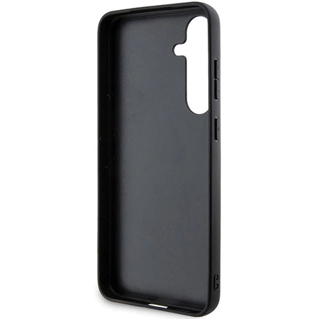 Etui Karl Lagerfeld Saffiano Karl&Choupette Metal Pin na Samsung Galaxy S24+ - szare