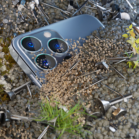 3MK LENS PRO DO APPLE IPHONE 17 PRO 17 PRO MAX OCHRONNE SZKŁO Z PEŁNYM