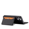 HURTEL MAGNET CARD CASE DO IPHONE 12 PRO ETUI PORTFEL NA KARTY Z PODSTAWKĄ