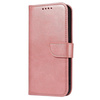Magnet Case elegancki futerał etui pokrowiec z klapką i funkcją podstawki Poco M4 Pro 5G różowy