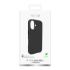 Etui silikonowe Pure Icon Mag Pro Liquid Silicone na iPhone 17 kompatybilne z MagSafe, z ochroną aparatu i aluminiowymi przyciskami - czarne