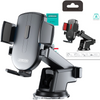 Joyroom samochodowy uchwyt na telefon z teleskopowym wysuwanym ramieniem na deskę rozdzielczą i szybę czarny (JR-OK3)