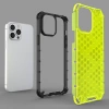 HURTEL HONEYCOMB ETUI DO IPHONE 13 PRO MAX PRZEZROCZYSTE Z ŻELOWĄ RAMKĄ