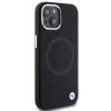 Etui BMW Signature Liquid Silicone MagSafe na iPhone 15 - czarne