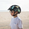 Kask rowerowy dziecięcy MTB Wozinsky z odpinanym daszkiem 48-52 cm - czarny