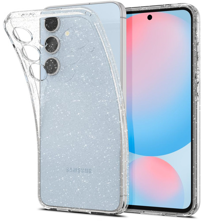 SPIGEN LIQUID CRYSTAL ETUI DO SAMSUNG GALAXY S24 FE ELASTYCZNE ZBROKATOWANE