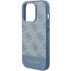 Etui Guess 4G Stripe Collection na iPhone 15 Pro - niebieskie