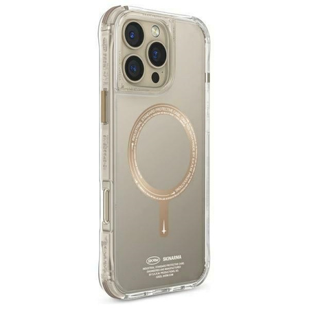 Skinarma etui Saido iPhone 16 Pro 6.3   Magnetic Charging szampański/champagne