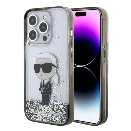 KARL LAGERFELD ETUI CASE POKROWIEC DO IPHONE 15 PRO 6 1 PRZEZROCZYSTY