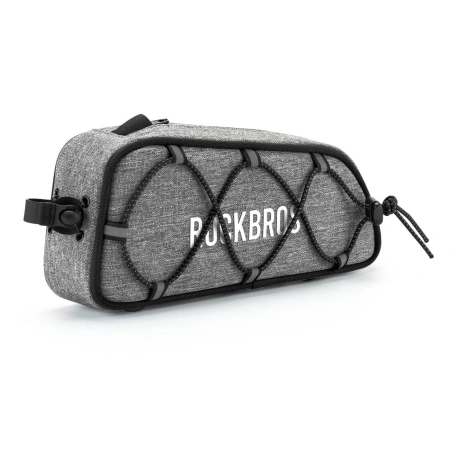 Torba rowerowa Rockbros 30120045003 ROAD TO SKY na górną rurę ramy wodoodporna 0,7L - szara