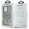 KARL LAGERFELD POKROWIEC DO IPHONE 16 PRO 6.3 METAL CHOUPETTE HEAD DO
