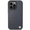 Etui BMW BMHMP14XSLLna iPhone 14 Pro Max - granatowe Leather Hot Stamp MagSafe