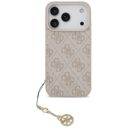 GUESS ETUI 4G CHARMS COLLECTION MAGSAFE DO IPHONE 17 PRO Z LUKSUSOWYM
