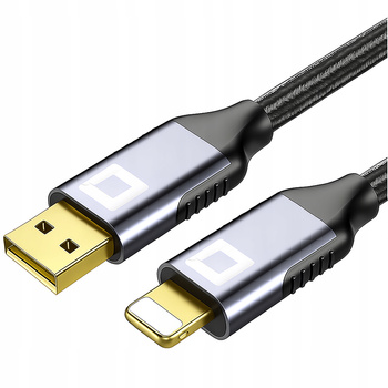CO2 ŁADOWARKA KRÓTKI KABEL USB LIGHTNING SZYBKIEGO ŁADOWANIA DO IPHONE 14