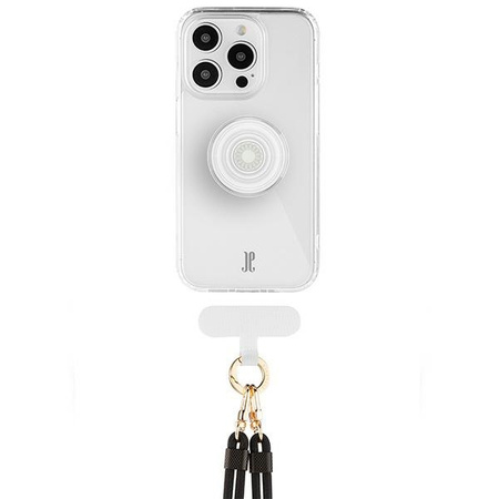 JUST ELEGANCE ETUI 3W1 CASE DO IPHONE 15 PRO UCHWYT STAND PRZEZROCZYSTY