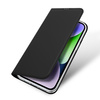 Etui do iPhone 15 Plus pokrowiec z klapką i portfelem Dux Ducis Skin Pro - czarne
