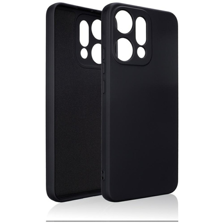 Etui Beline Silicone do Oppo Reno 14 Pro czarny