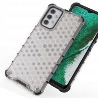 Honeycomb etui pancerny pokrowiec z żelową ramką Samsung Galaxy A32 5G przezroczysty