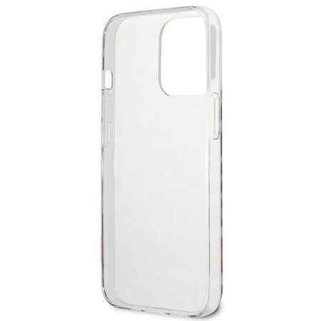 Guess GUHCP13LHSLEOP iPhone 13 Pro / 13 6,1" różowy/pink hardcase Leopard