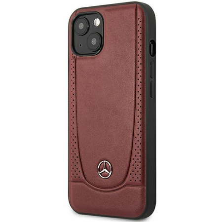 Mercedes MEHCP14MARMRE iPhone 14 Plus 6,7" czerwony/red hardcase Leather Urban Bengale