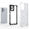 Honeycomb etui do Xiaomi Redmi Note 12 5G / Poco X5 5G pancerny hybrydowy pokrowiec czarne