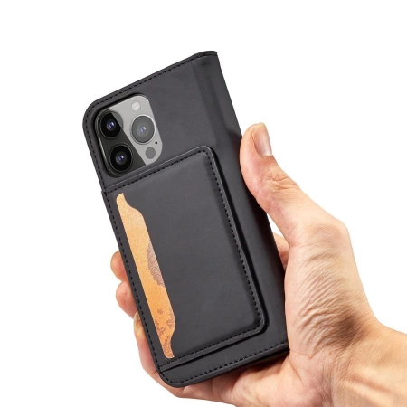 HURTEL MAGNETIC CASE DO SAMSUNG GALAXY S23 ULTRA POKROWIEC Z KLAPKĄ I STAND