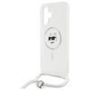 KARL LAGERFELD CASE HARDCASE DO IPHONE 16 6,1 Z DO MAGSAFE CHOUPETTE HEAD
