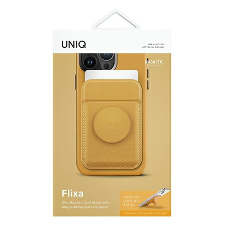 UNIQ FLIXA MAGNETYCZNY PORTFEL NA KARTY DO MAGSAFE IPHONE 12 13 14
