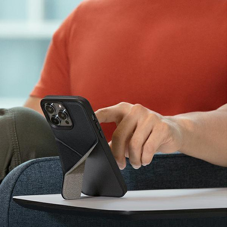 Etui Uniq Transforma na iPhone 14 Magclick Charging - niebieskie