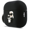 Etui Karl Lagerfeld Silicone             Karl&Chaupette Head 3D do AirPods Pro 3 czarny