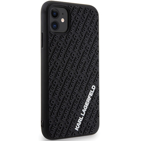 KARL LAGERFELD ETUI HARDCASE DO IPHONE 11 XR 6.1 3D RUBBER MULTI LOGO
