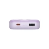 Powerbank Baseus Comet Series z wyświetlaczem 20000mAh 22.5W - fioletowy + kabel USB-A / USB-C