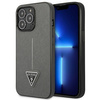 Guess GUHCP14LPSATLG iPhone 14 Pro 6,1" srebrny/silver hardcase SaffianoTriangle Logo