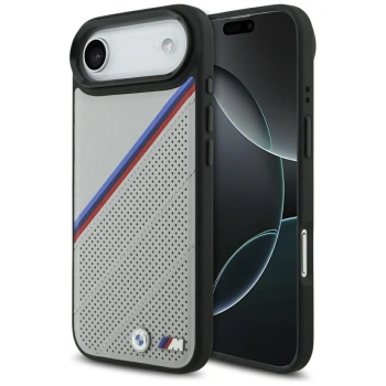 BMW ETUI M TRICOLOR METAL LOGO DO IPHONE 17 AIR MAGSAFE LUKSUSOWA OCHRONA