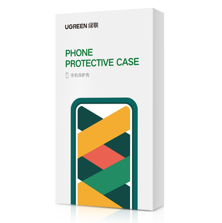 Ugreen Protective Silicone Case gumowe elastyczne silikonowe etui pokrowiec iPhone 13 mini czarny