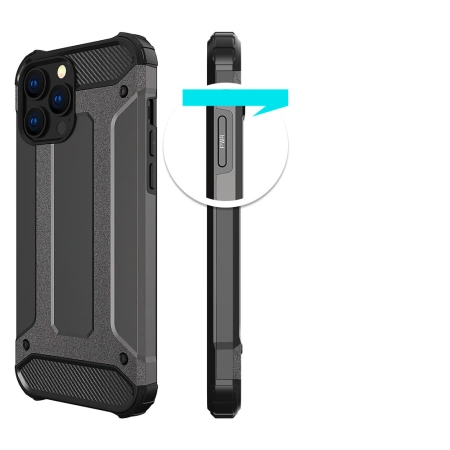 HURTEL ETUI HYBRYDOWE POKROWIEC DO IPHONE 13 PRO OCHRONA PRZECIW UDERZENIOM