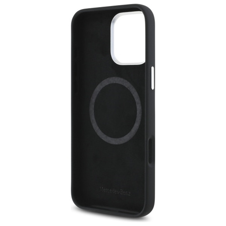 MERCEDES ETUI DO IPHONE 16 PRO 6.3 Z MAGNETYCZNYM LOGO WOOD PATTERN