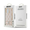 DKNY ETUI CASE HARDCASE DO IPHONE 14 PRO 6.1 SKÓRA PASEK WZÓR MONO PATTERN