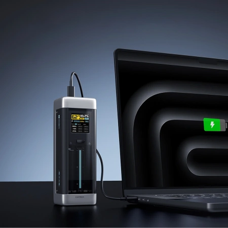 Powerbank Cuktech CUK00P23GLBK 210W 25000mAh Power Bank 2 x USB-C 1 x USB-A - czarny