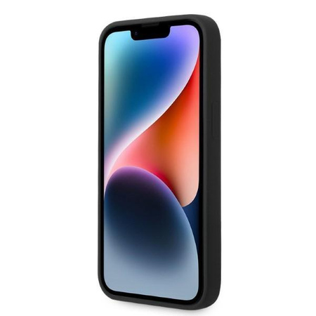 Karl Lagerfeld KLHMP14MSSKCK iPhone 14 Plus 6,7" hardcase czarny/black Liquid Silicone Karl & Choupette Magsafe